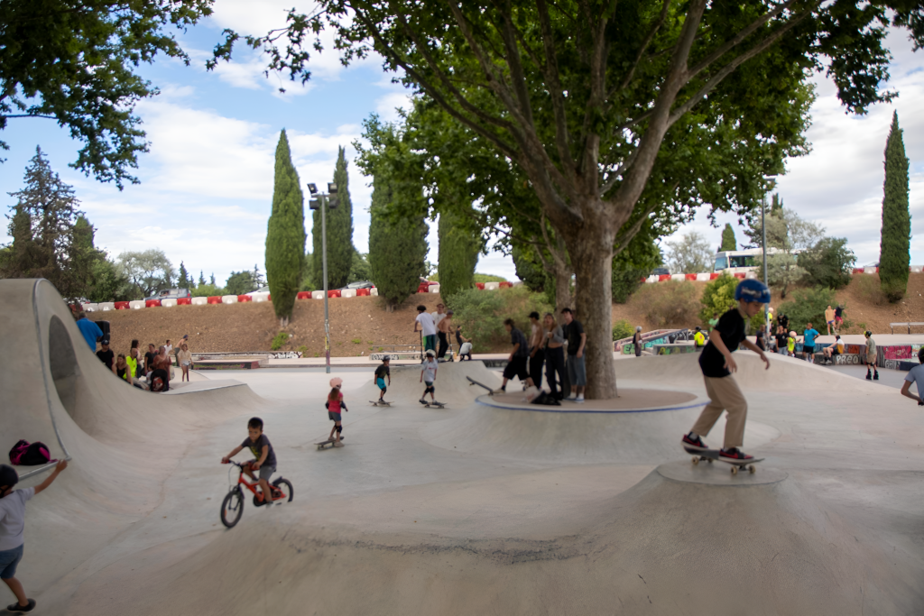 Extension du skatepark de Nîmes