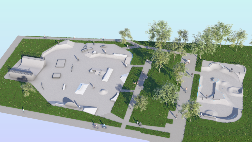 Rénovation Skatepark & Flowpark de Rennes